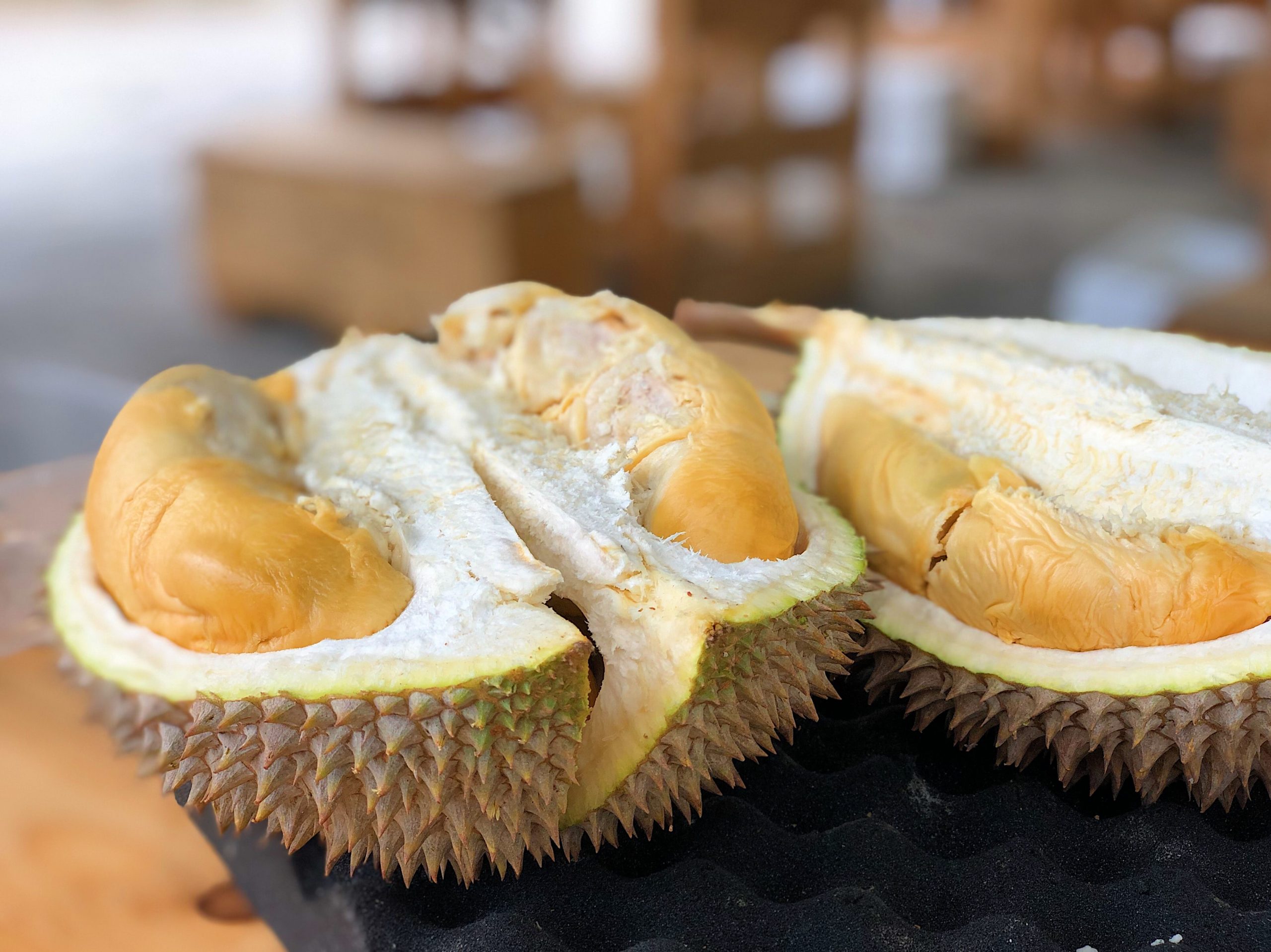 Thailand’s well-known fruit is promoted for tourism at the “Phuket Durian Fair.”